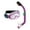 Mermaid, variant on U.S. Divers Avila Unisex Kids Snorkel Combo - Curved 1-Window Lens for Panoramic Vision, Anti-Fog Lens, Dry Top Snorkel - Play Series | Ages 4+, Angler