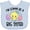 AE-Light Blue, variant on Inktastic Easter I'm Gonna Be a Big Sister with Purple and Pink Eggs Girls Baby Bib