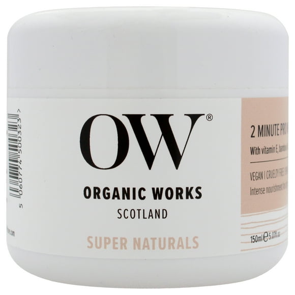 Mascarilla capilar Super Naturals 2 Minute Pro Nourish de Organic Works para unisex - 5,07 oz