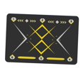 thumbnail image 2 of Almencla Football Footstep Training Mat Balle Control Trainer pour Professionnels Adultes Type D, 2 of 8