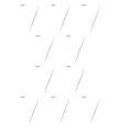 thumbnail image 3 of Vogacara Nail Cuticle Pusher Double End Nail Polish Remover Tool Kit Stainless Steel Manicure Trimmer, TJQ02 TJQ02 10piezas Vogacara CBP154857, 3 of 6