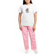 thumbnail image 4 of CafePress - Tricolor Corgi IAAM Women's Light Pajamas - Women's Short Sleeve Print T-Shirt and Pants Light Cotton Pajama Set, 4 of 7