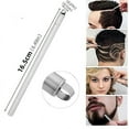 thumbnail image 4 of Hair Tattoo Carving Pen Stainless Steel Hairstyle Design Trimmer For Eyebrow Mustache Hair Styling Professional Hair Tools, 4 of 5