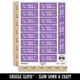 thumbnail image 2 of No Longer at this Address Letter Mail Sticker Set - Purple - Gloss Finish - 2.00" Large, 2 of 7