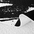 thumbnail image 5 of Erosebridal Black and White Twin Quilt Set, Modern Geometric Twin Coverlet Set, Black Reversible 2-Piece 1 Bedspread and 1 Pillowcase, 5 of 7