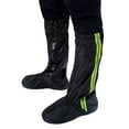 thumbnail image 1 of GOOHOCHY Cubierta de zapatos impermeables Tela de Oxford Cubierta de botas de lluvia de alta nieve Cubierta de zapatos reflectante para hombres Mujeres (Negro, L), 1 of 7