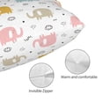thumbnail image 3 of Balery Little Elephant Funda de Cojín Estampada, Regalos para Mujeres, Regalos de Amor para Ella, Regalos para Novia o Esposa, Funda de Almohada-14"x20", 3 of 6