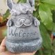 thumbnail image 4 of Bearachild Estatua de Animal de resina para patio exterior, señal de saludo, escultura, adorno, decoración para sala de estar, despedida de soltera, Jardín y Patio Bearachild HA009925-00B, 4 of 6