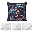 thumbnail image 5 of Demon Slayer Pillow Case Soft Pillow Cover Pillowcase Decorative Cushion Cover Home Decor 12 "x12 ", 5 of 8