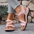 thumbnail image 7 of HTHLVMD Lightweight Outdoor Beach Sandals, Non-Slip Daily Closed Toe Sandals, 2026 Summer Orthopedic Sandal Diabetic Walking, Women's Summer Fisherman Sandals, Adjustable Ankle Strap Open-Toe, Pink 7, 7 of 7