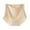 Beige, variant on Women's High Waist Non Silk Crotch Bactericidal Women's Lightweight Pants