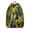 Hawaiian Print B, variant on Aloha Floral Backpack, Hawaiian Palm Leaf School Bag with Tropical Plant Design, Jungle Leaves Pattern, Vibrant Summer Beach Vibes