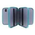 thumbnail image 5 of chidgrass 120 Slots PU Leather Pencil Case Portable Colored Pencil Holder Pen Bag Reseda, 5 of 6