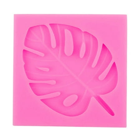 

Yubnlvae Cake Mould Turtle Leaves Silicone Fondant Mold Cake Decor Chocolate Sugarcraft Baking Tools Pink