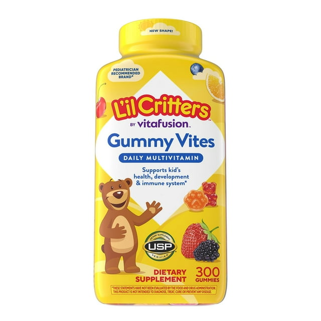 L'il Critters Gummy Vites Complete Multivitamin, 300 ct.