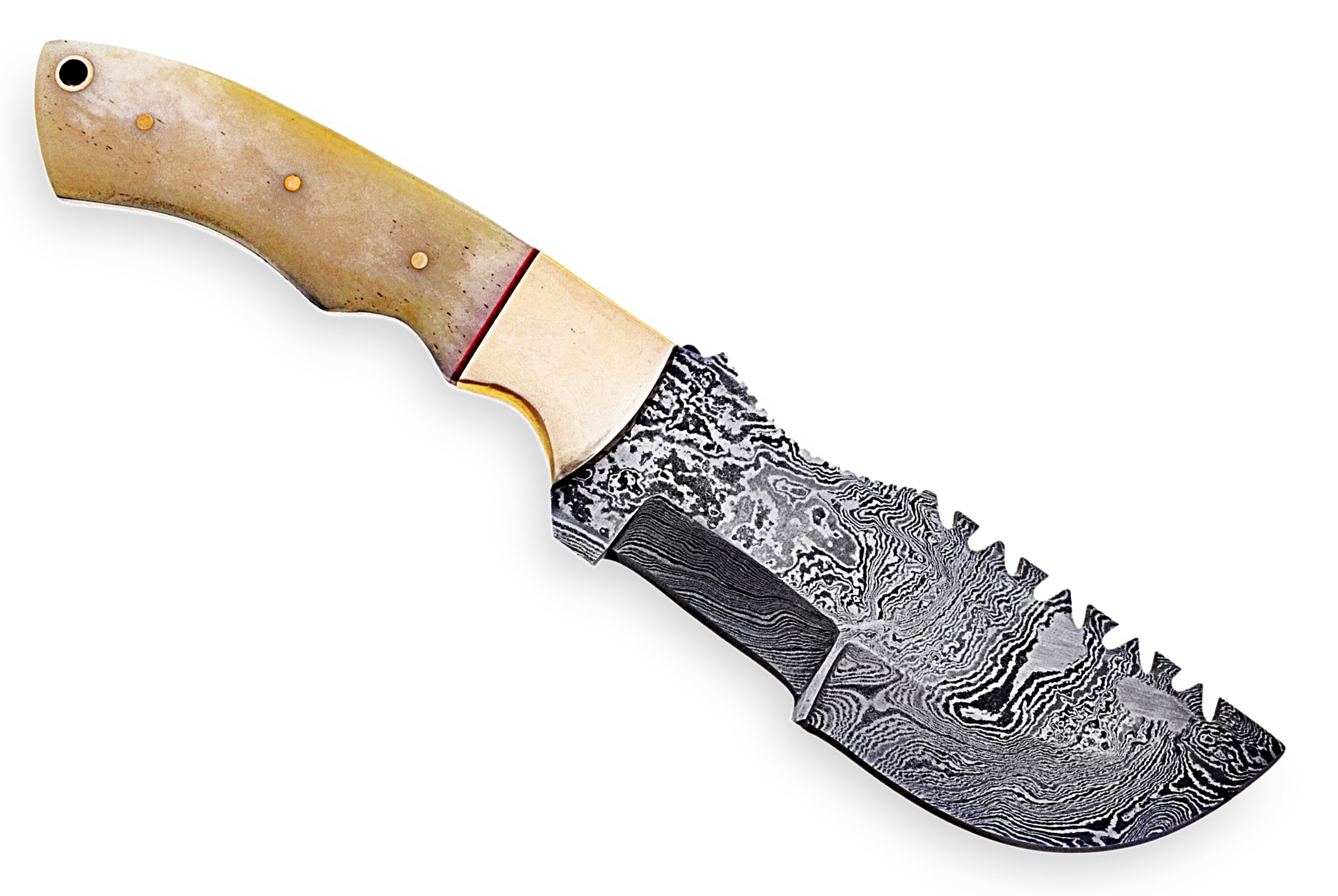Smart & Sharp Custom Handmade Damascus Steel Hunting Knife/Tracker Knife SS-17332