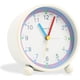 thumbnail image 1 of Reloj didáctico para niños, reloj de cuarzo con código de colores que aprende la hora sin tictac, con movimiento de barrido silencioso, funciona con pilas, para decoración de dormitorio infantil, 1 of 5