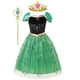 thumbnail image 3 of Disney Frozen Elsa Anna Costume Aurora Belle Snow White Princess Dress Girls Kids Cosplay Rapunzel Mermaid Ariel Party Clothes, 3 of 5