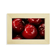 thumbnail image 1 of Temperate Red Fruits Picture Cherry Desktop Decorate Photo Frame Picture Art Painting 5x7 inch, 1 of 3
