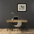 thumbnail image 3 of Reijer Stolk 24x20 Black Ornate Framed Double Matted Museum Art Print Titled: Riders (1920), 3 of 5
