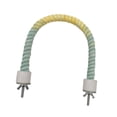 thumbnail image 2 of Bird Rope Parrot Swing Rope colgando loro de pie de pie para masticar Juguete para pinzones pequeños a regulares pájaros de aves de tamaño regular 35 cm, 2 of 8