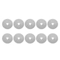 thumbnail image 2 of Rotary Cutter Replacement Blade,10pcs 45mm Rotary Cutter Rotary Blade Rotary Cutter Blade Best in Class, 2 of 9