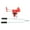 Red, variant on Lightweight Fishing Poles Stand Ground Stand Portable Poles Bracket Adjustable Stable Rod Rack Holder Fishing Tool