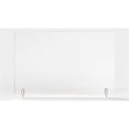 thumbnail image 2 of Ghent's Plastic 24" x 36" Partition Extender with Screws in Clear, 2 of 4