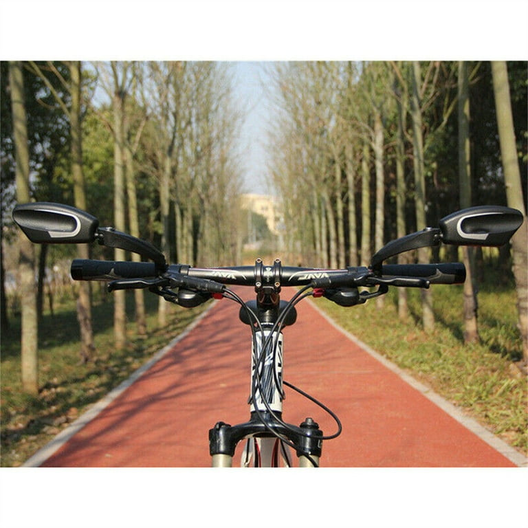 Pair Bicycle Rearview Mirror for Handlebars, Universal