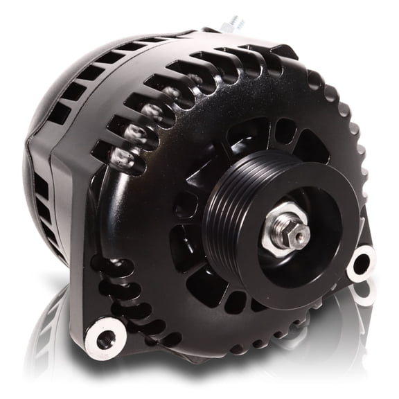 240 Amp 6 Phase 88-95 GM Truck High Output Alternator Black Finish