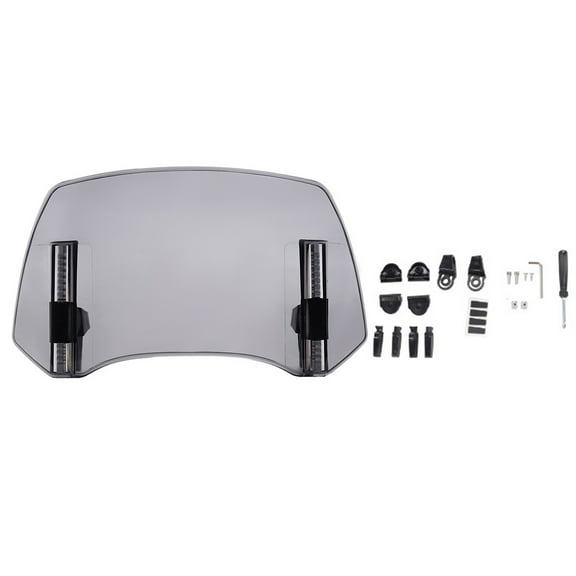 Foldable Windshield Deflector High Resistance Against Sand for Motorbikes, Easy to Adjust for City Commuters Enthusiasts