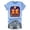 12#Blue, variant on Women Mommy of the Meownsters Devil Cat Pumpkin Castle Print Crew Neck T Shirt Short Sleeve Casual Halloween Graphic Tee S