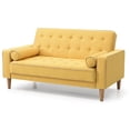 thumbnail image 4 of Glory Furniture G834A-L Yellow Loveseat Bed, 4 of 5