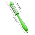 thumbnail image 3 of Vegetable Peeler 3-in-1 Julienne Slicer | Ultra Sharp Swivel Blade, Non-Slip Hangable Handle | Multi-Use for Potatoes, Carrots, Fruit, Cucumber | Dishwasher Safe, Rust Resistant | Green Blue Pink, 3 of 6