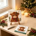 thumbnail image 2 of Mivyn Christmas Sea Glass Art Kit, DIY Mosaic Craft with Wooden Easel for Beginners & Adult, Festive Christmas Making Supplies for Home Decor & Creative Handmade Gift, 2 of 4
