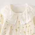 thumbnail image 6 of CAUYDY Newborn Girl Going Home Outfit Baby Sleepers 3 6 9 Months 1T 2T Preemie Clothing Long Sleeved Romper Infant Girls Pajamas Fall Winter Bodysuit Sizes 9-11 Months,Yellow, 6 of 9