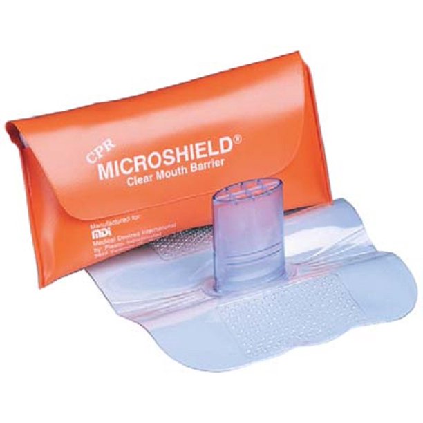 CPR Microshield Mouth Barriers Clear Large Bite Block 5 Counts MS91480