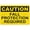 Warning Sign 1, variant on Metal Sign, Caution Sign， FALL PROTECTION REQUIRED, Rust Free With 4 Pre-drilled Holes Waterproof, Fade and Scratch Resistant, 8 x 12 Inch