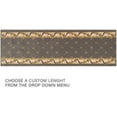 thumbnail image 3 of Custom Size Hallway Runner Rug Gray Color 26 or 31 inch Wide Select Your Length Non-Slip (Skid Resistance) Rubber Backing Trellis French Design, 3 of 6
