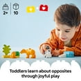 thumbnail image 4 of LEGO DUPLO Town Wild Animal Families Penguins & Lions Building Toy Playset - Preschool Learning & Educational Animal Toy for Toddlers, Boys and Girls, Ages 2+ - Baby Gift Ideas - 10442, 4 of 9