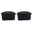 thumbnail image 1 of 2X Universal Insert Partition Padded Camera Bag Shockproof Sleeve Cover for Dslr Slr Camera(Black), 1 of 5