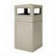thumbnail image 2 of Commercial Zone Products 73290299 42-gallon Square Waste container with Dome Lid  Beige, 2 of 2