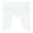 B, variant on White Lace Sheer Curtains - Window Voile Sheer Drapes for Bedroom Kitchen Short Curtains 47.24X41.34 Inch Length Ciozy