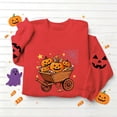 thumbnail image 7 of Enjoytime Halloween Crewneck Sweatshirts Women Pumpkin Graphic Long Sleeve Fall Fashion Casual Pullover Top, 7 of 7