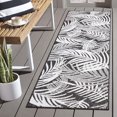 thumbnail image 1 of SAFAVIEH Beach House Kaeden Botanical Indoor/Outdoor Area Rug, 1 of 9