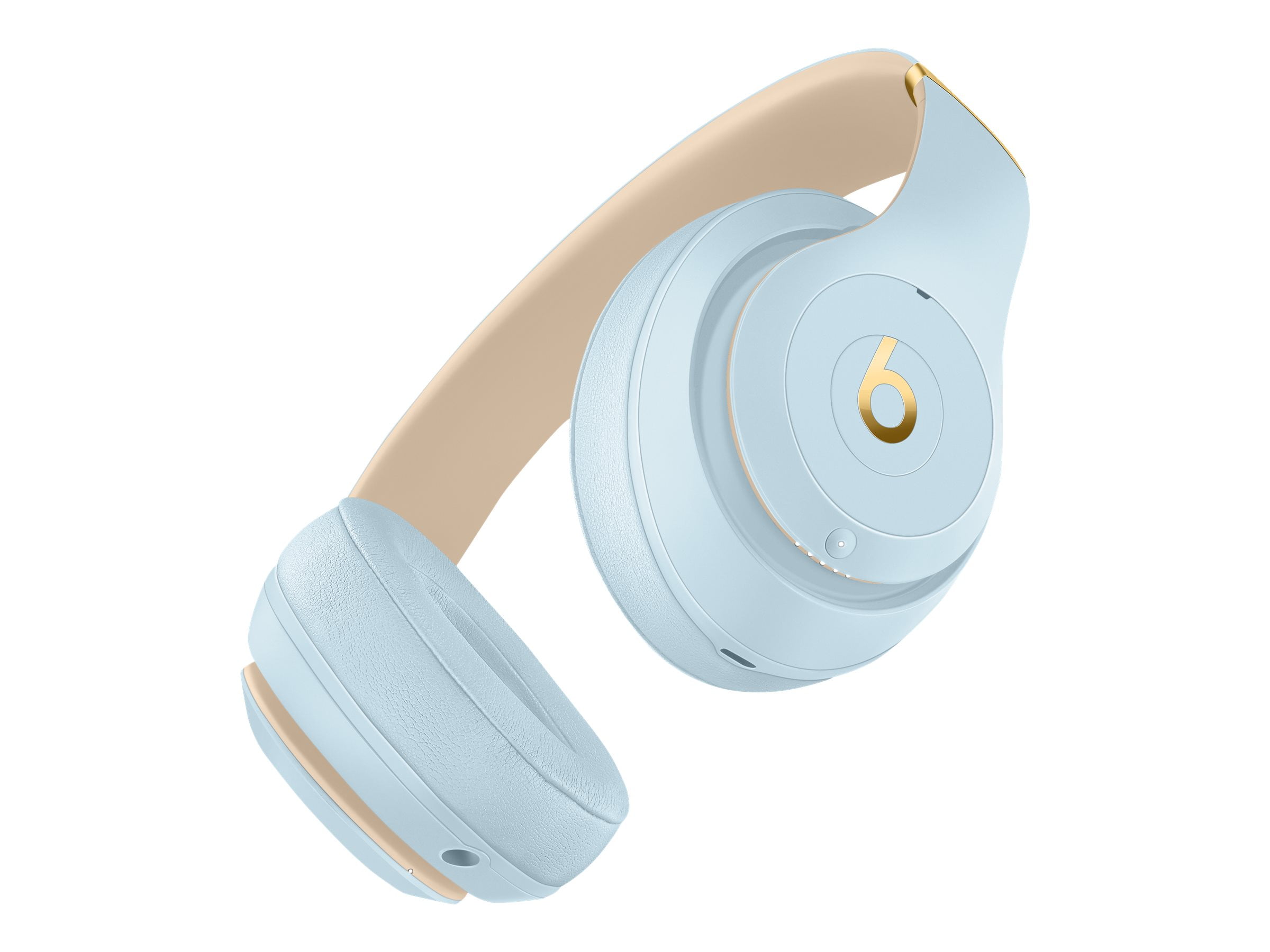 Beats Studio3 Wireless - Beats Skyline Collection - headphones mic - full size Bluetooth - wireless - active noise - noise isolating - crystal blue - Walmart.com