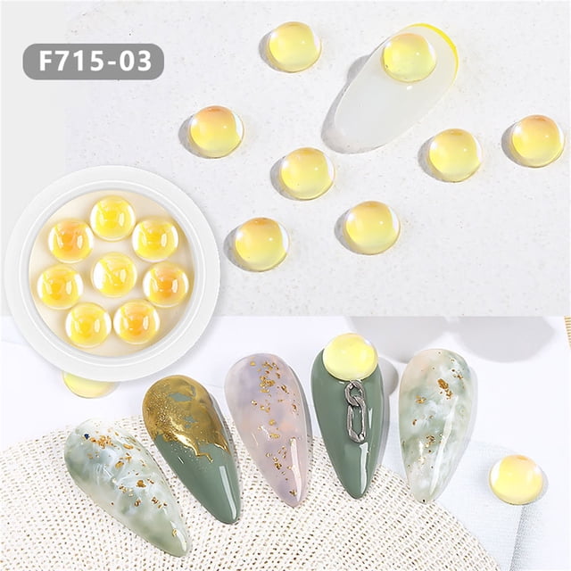 Nail Art Diamond Cat's Eye Spar Nail Art Accesorios Nail Sticker Rhinestone Wmkox8yii hjk4763