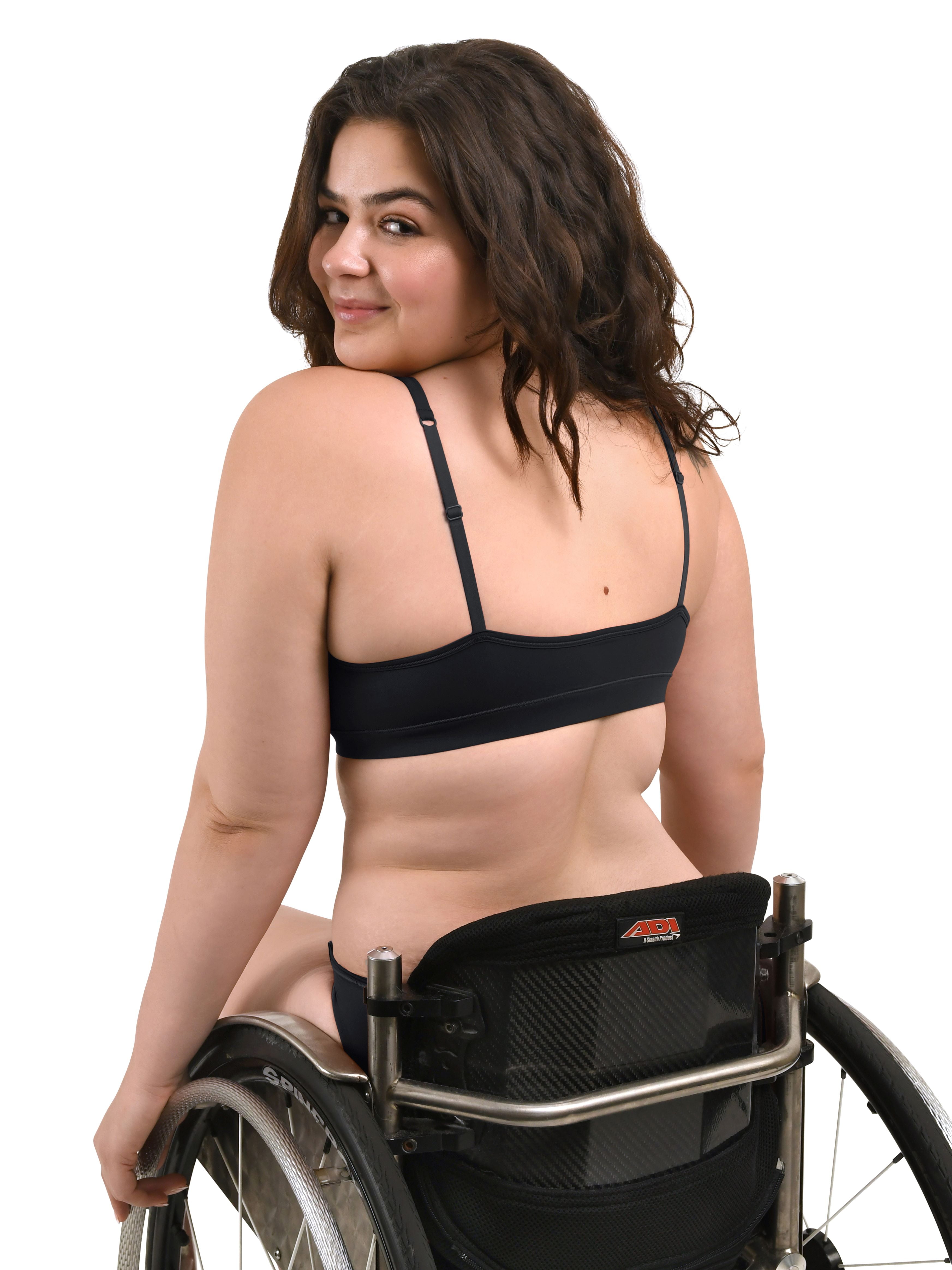 No Boundaries Women's Adaptive Fit Stretch Scoop Bralette, Sizes XS-3XL
