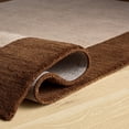 thumbnail image 5 of Safavieh Himalaya Cenric Solid Wool Runner Rug, Beige/Dark Brown, 2'3" x 6', 5 of 9