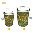 thumbnail image 4 of KLL Camping 1 Waterproof Foldable Laundry Hamper Bucket with Handles for Storage Bin,Kids Room,Home Organizer (Small ), 4 of 7